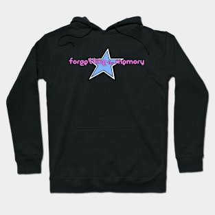 Forgetting The Memory - blue star Hoodie